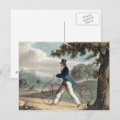 Carte Postale Hobbyhorse piéton, du Référentiel d'Ackermann (Devant / Derrière)