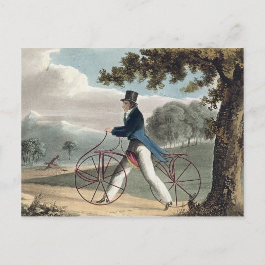 Carte Postale Hobbyhorse piéton, du Référentiel d'Ackermann (Devant)