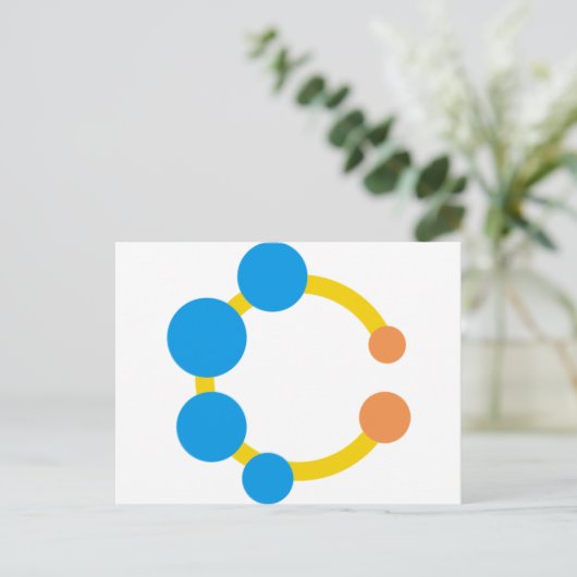 Carte Postale hochet (Debout devant)