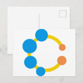 Carte Postale hochet jouet (Devant / Derrière)