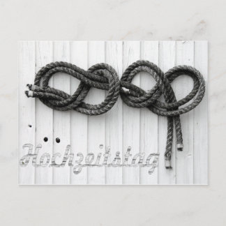 Carte Postale Hochzeitstag