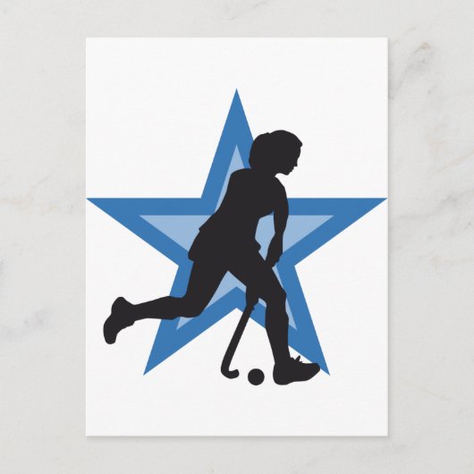 Carte Postale hockey (Devant)