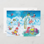 Carte Postale hockey (Devant / Derrière)