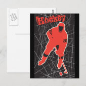 Carte Postale Hockey (Devant / Derrière)