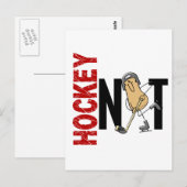 Carte Postale Hockey Nut 1 (Devant / Derrière)