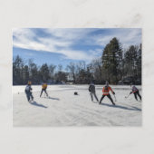 Carte Postale Hockey Puffers Pond (Devant)