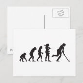 Carte Postale Hockey sur gazon (Devant / Derrière)