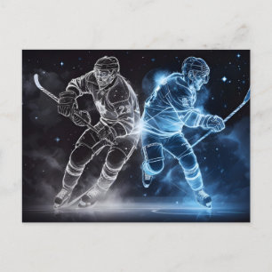 Carte Postale Hockey sur glace