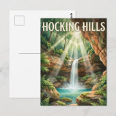 Carte Postale Hocking Hills (Devant / Derrière)