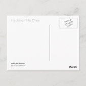 Carte Postale Hocking Hills, Ohio (Dos)