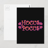 Carte Postale Hocus Pocus (Devant / Derrière)