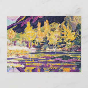 Carte Postale Hodler - Au pied du Petit Saleve, les beaux-arts