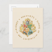Carte Postale HOGWARTS™ School of Witchcraft et Wizardry (Devant / Derrière)