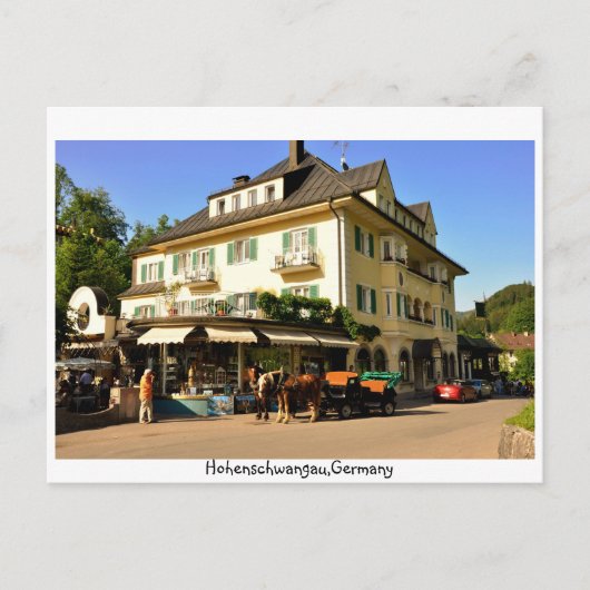 Carte Postale Hohenschwangau Allemagne (Devant)