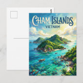 Carte Postale Hoi An (Îles Cham) Vietnam (Devant / Derrière)