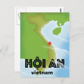 Carte Postale Hoi An Viêt Nam affiche (Devant / Derrière)
