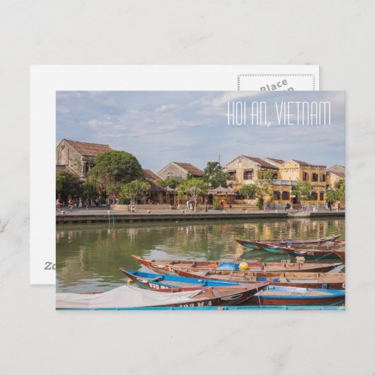Carte Postale Hoi An, Vietnam (Devant / Derrière)