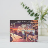 Carte postale Hojack Swing Bridge (Debout devant)