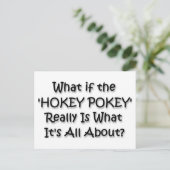 CARTE POSTALE HOKEY POKEY (Debout devant)