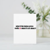 Carte Postale Hokey pokey (Debout devant)