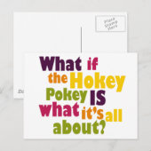 Carte Postale Hokey Pokey (Devant / Derrière)