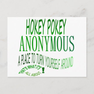 Carte Postale Hokey Pokey Anonyme