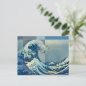 Carte Postale Hokusai rencontre Fibonacci, Golden Ratio (Debout devant)