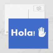 Carte Postale Hola (Devant / Derrière)