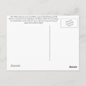 Carte postale Holbein Allegory (Dos)