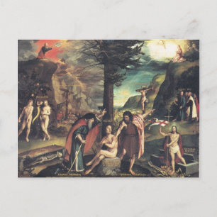 Carte postale Holbein Allegory