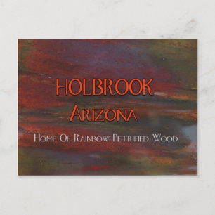 Carte postale Holbrook Arizona Pet Wood