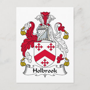 Carte Postale Holbrook Family Crest
