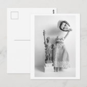 Carte Postale Hold your head high - The statue of Liberty (Devant / Derrière)