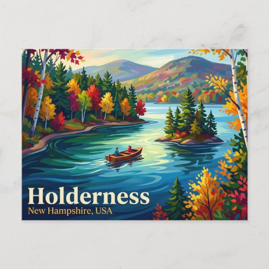 Carte Postale Holderness États-Unis (Devant)