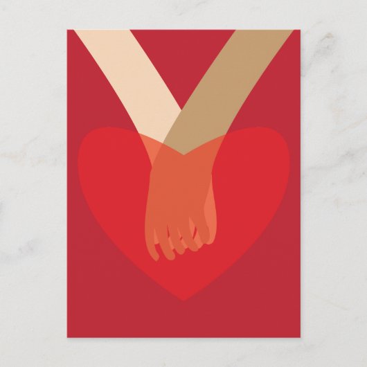 Carte Postale Holding Hands (Devant)