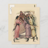 Carte Postale Holding Up the Mail (Devant / Derrière)