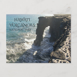 Carte Postale Holei Sea Arch Parc national des volcans d'Hawaï