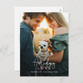 Carte postale Holiday Love (Devant / Derrière)