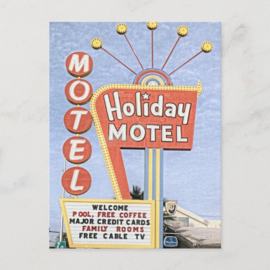 Carte postale Holiday Motel Las Vegas (Devant)