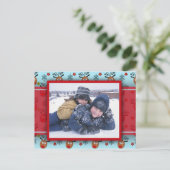 Carte postale Holiday Photo (Debout devant)