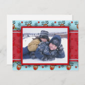 Carte postale Holiday Photo (Devant / Derrière)