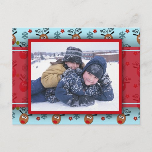 Carte postale Holiday Photo (Devant)