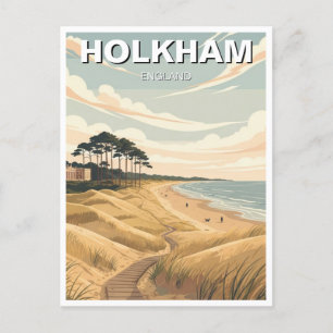 Carte Postale Holkham Norfolk Angleterre Travel
