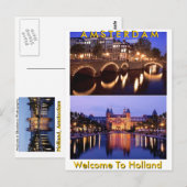 CARTE POSTALE HOLLAND (Devant / Derrière)