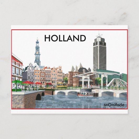 CARTE POSTALE HOLLAND (Devant)