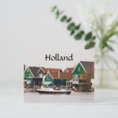 Carte postale Holland (Debout devant)