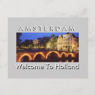 Carte Postale HOLLAND 2 ( Oluwatosin Gbadamosi Design )