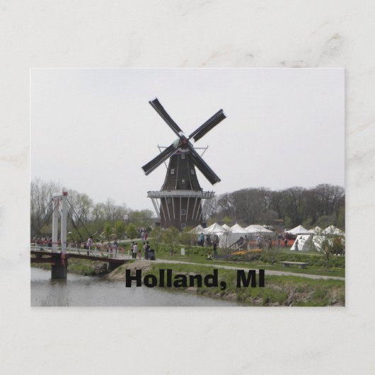 Carte Postale Holland, MI (Devant)