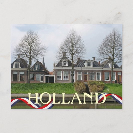 Carte postale Holland Village (Devant)