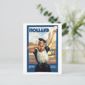 Carte Postale Hollande (Debout devant)